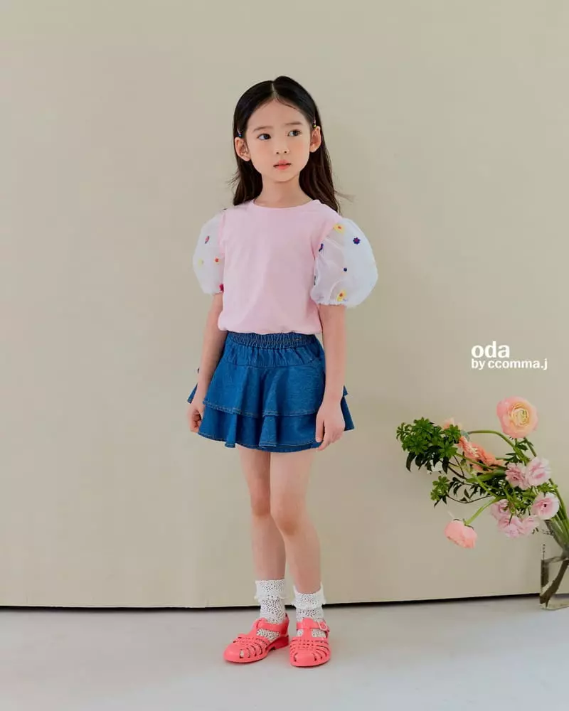 Oda - Korean Children Fashion - #designkidswear - Fring Puff Tee - 4
