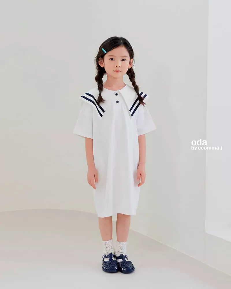 Oda - Korean Children Fashion - #discoveringself - Saint Collar One-piece - 10