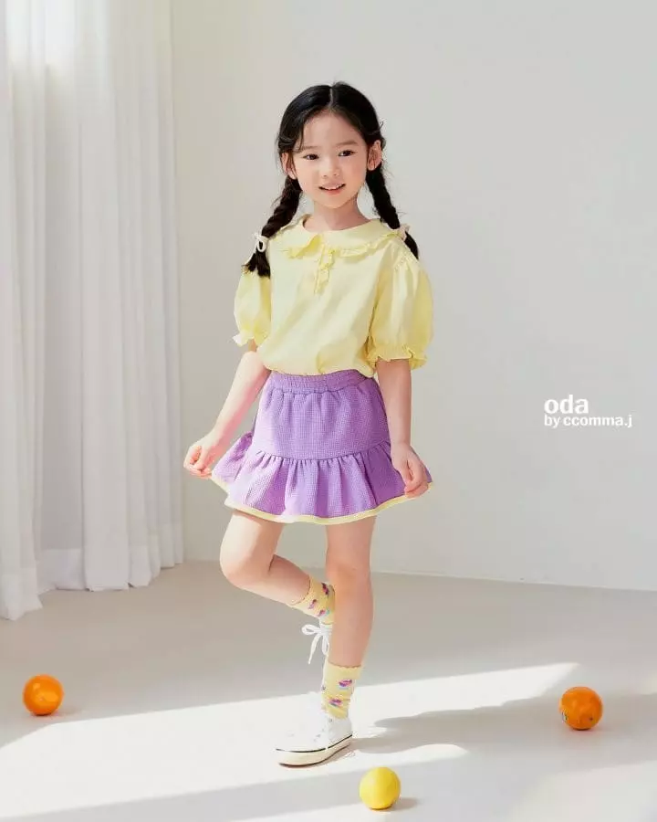 Oda - Korean Children Fashion - #fashionkids - Candy Waffle Skirt - 3
