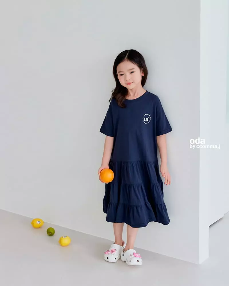 Oda - Korean Children Fashion - #fashionkids - Marine Cancan One-piece - 12