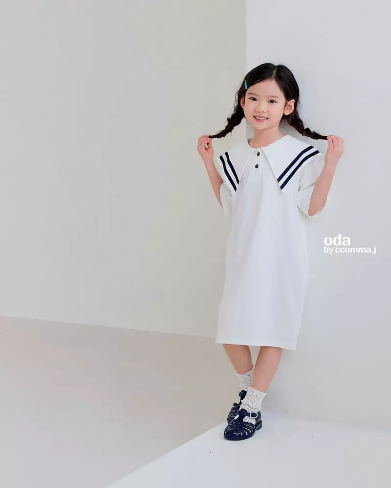 Oda - Korean Children Fashion - #fashionkids - Saint Collar One-piece - 11