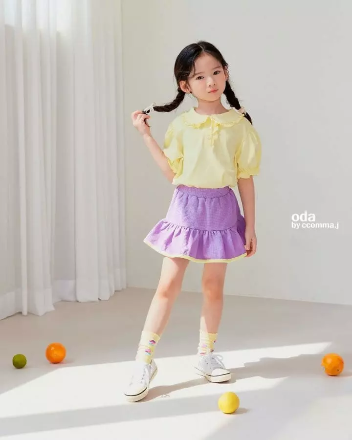 Oda - Korean Children Fashion - #fashionkids - Candy Waffle Skirt - 4