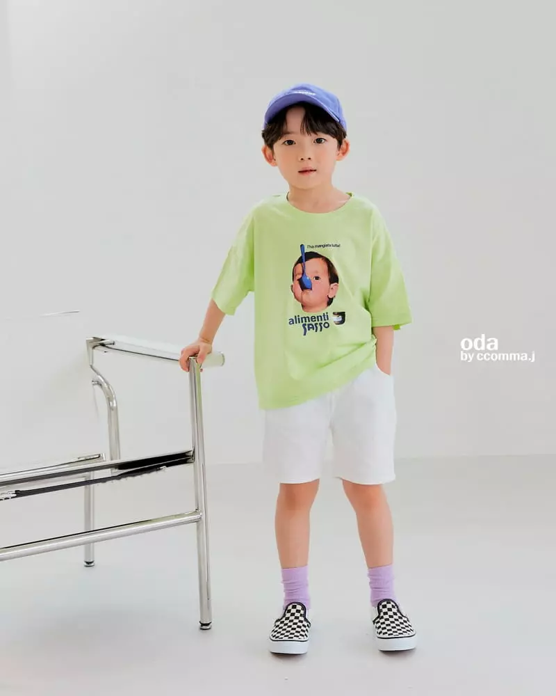Oda - Korean Children Fashion - #kidsshorts - Fun Boy Tee - 7
