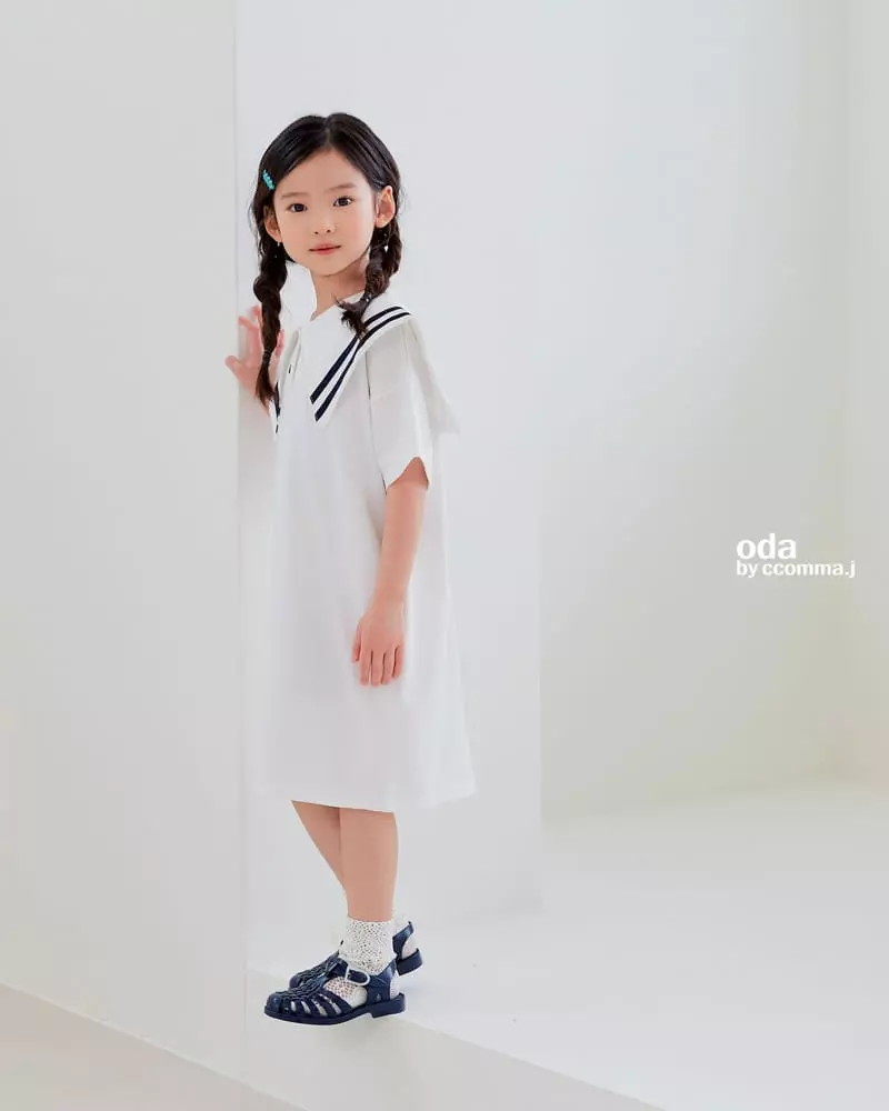 Oda - Korean Children Fashion - #kidsshorts - Saint Collar One-piece - 12