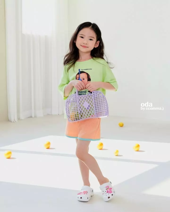 Oda - Korean Children Fashion - #kidsstore - Candy Waffle Pants - 6