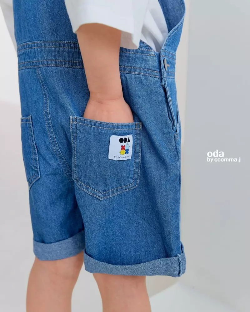 Oda - Korean Children Fashion - #kidsstore - Light Dungarees Pants - 9