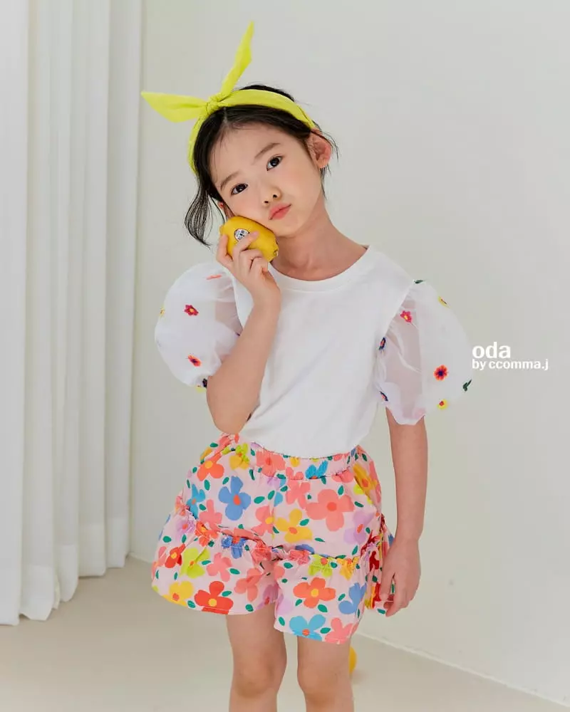 Oda - Korean Children Fashion - #kidzfashiontrend - Fring Puff Tee - 8