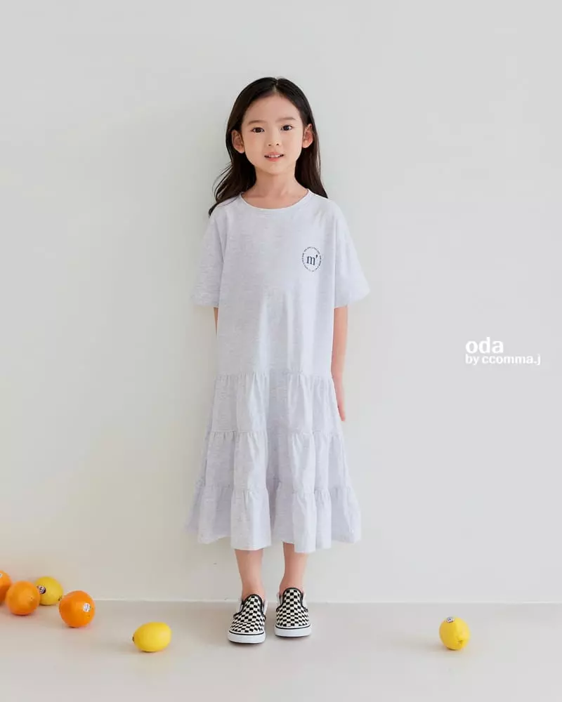 Oda - Korean Children Fashion - #kidzfashiontrend - Marine Cancan One-piece