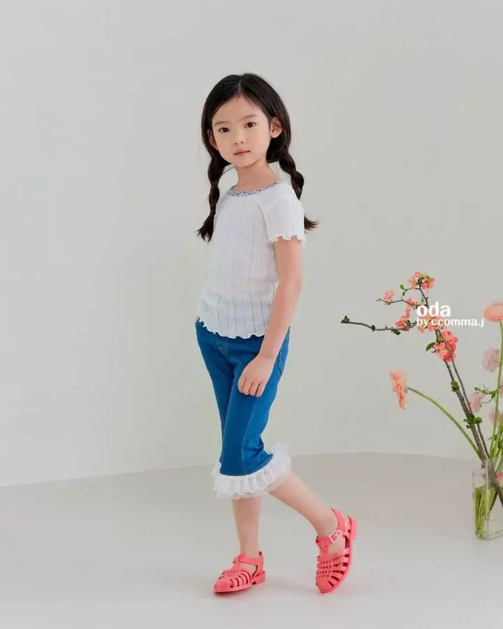 Oda - Korean Children Fashion - #littlefashionista - Pretty Jeans - 6