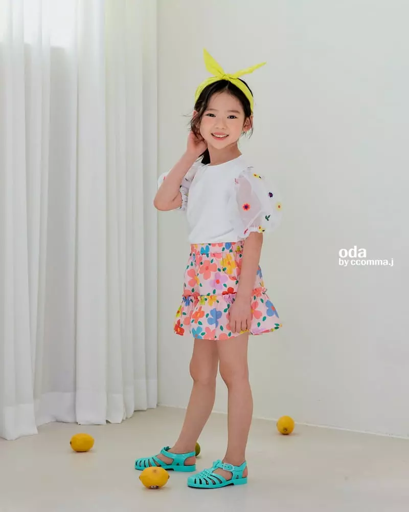 Oda - Korean Children Fashion - #littlefashionista - Fring Puff Tee - 10
