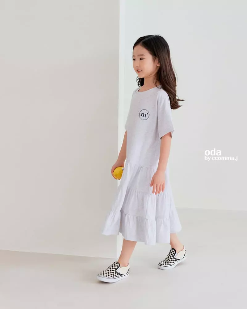 Oda - Korean Children Fashion - #littlefashionista - Marine Cancan One-piece - 3