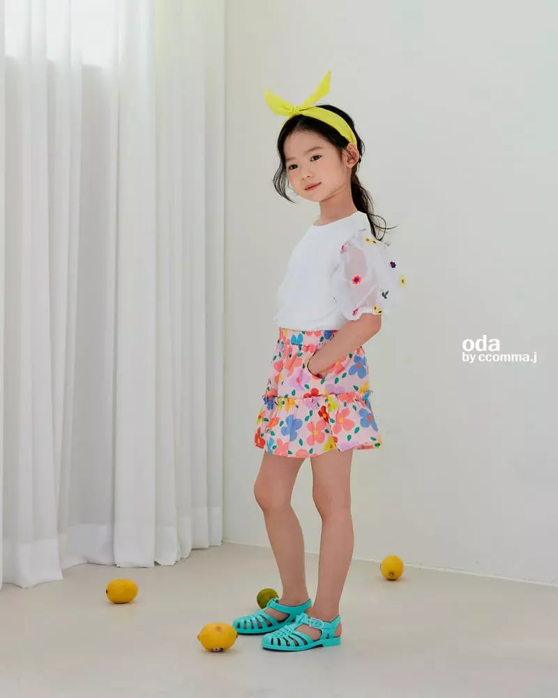 Oda - Korean Children Fashion - #magicofchildhood - Fring Puff Tee - 11
