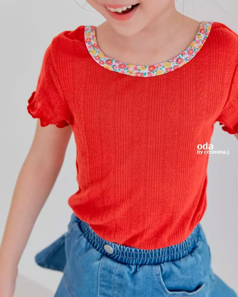 Oda - Korean Children Fashion - #minifashionista - Cross Tee