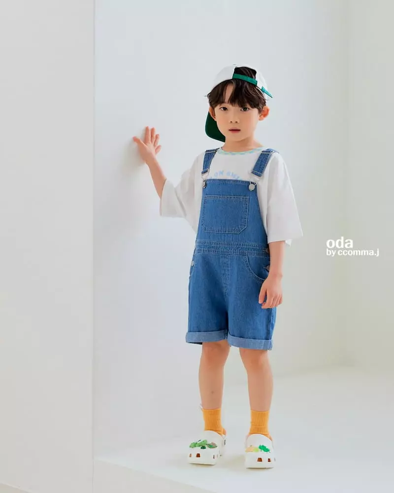 Oda - Korean Children Fashion - #minifashionista - Smile Checker Tee - 6