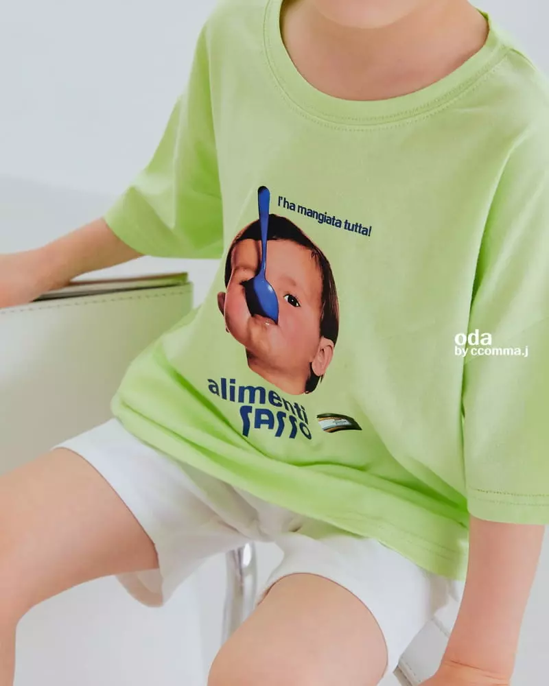 Oda - Korean Children Fashion - #stylishchildhood - Fun Boy Tee