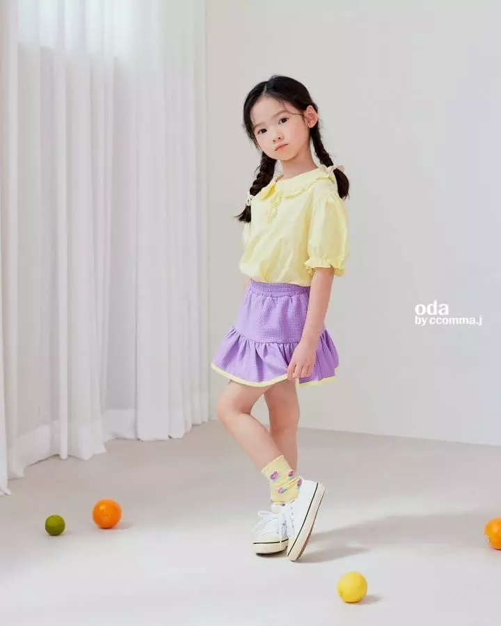 Oda - Korean Children Fashion - #todddlerfashion - Candy Waffle Skirt - 12