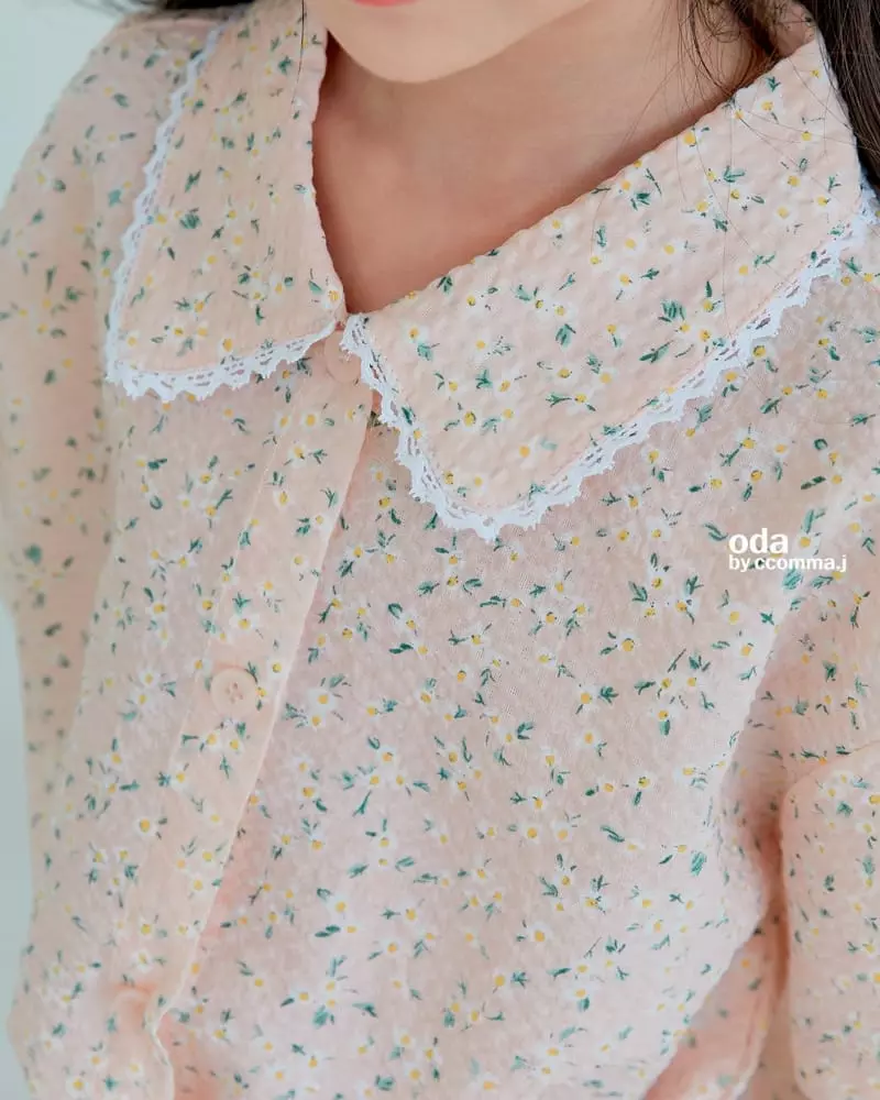 Oda - Korean Children Fashion - #toddlerclothing - Jenny Noten Shirt - 8