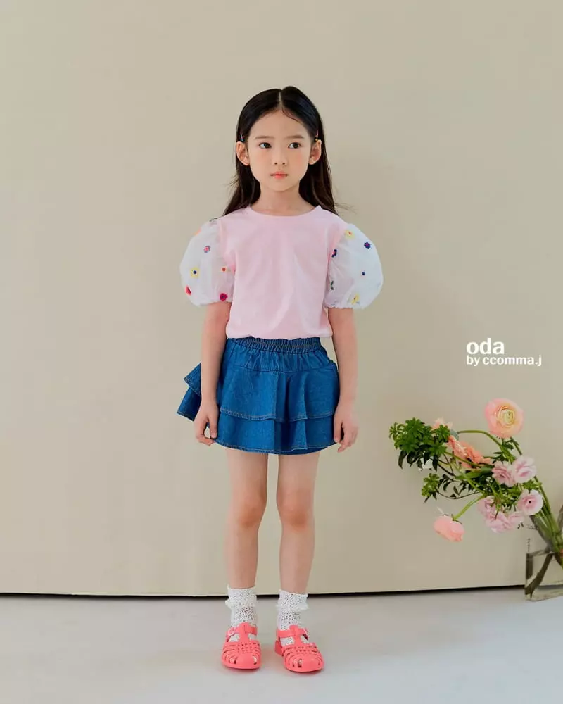 Oda - Korean Children Fashion - #toddlerclothing - Jelly Cancan Skirt Pants - 7