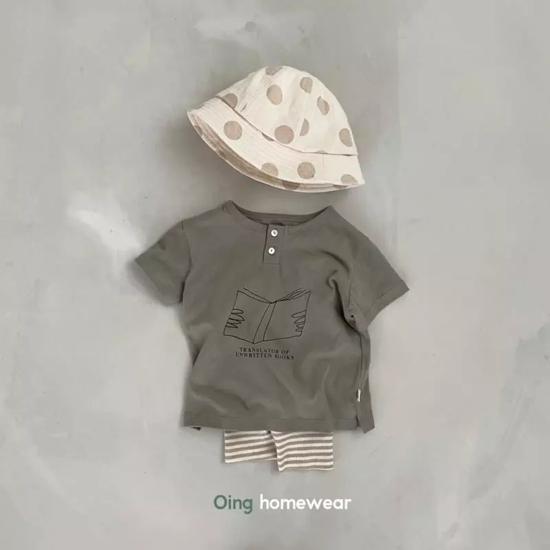 Oing - Korean Children Fashion - #Kfashion4kids - Button Tee - 8