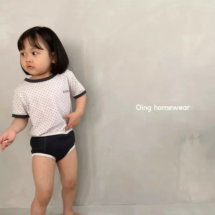 Oing - Korean Children Fashion - #Kfashion4kids - Eleven Underwear Set Boy - 6
