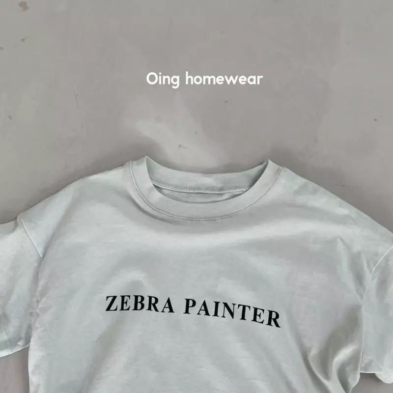 Oing - Korean Children Fashion - #childofig - Lettering Tee - 11