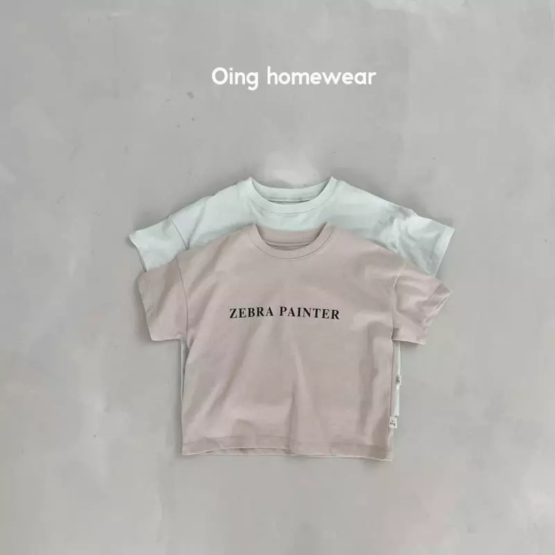 Oing - Korean Children Fashion - #childofig - Lettering Tee - 12
