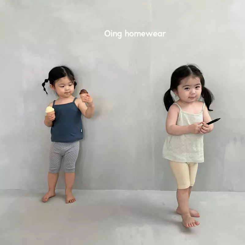 Oing - Korean Children Fashion - #childrensboutique - Capri Leggings - 6