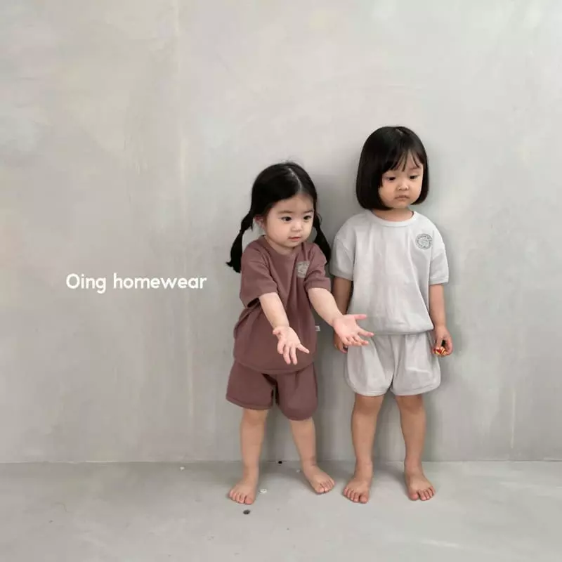 Oing - Korean Children Fashion - #childrensboutique - Waffle Top bottom Set - 7