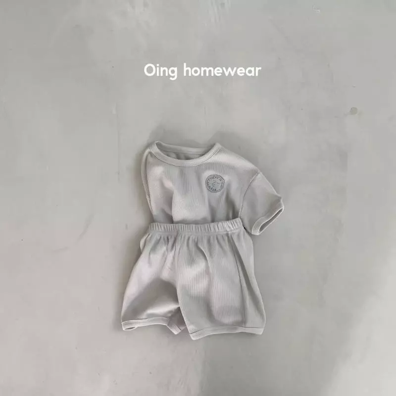 Oing - Korean Children Fashion - #designkidswear - Waffle Top bottom Set - 8