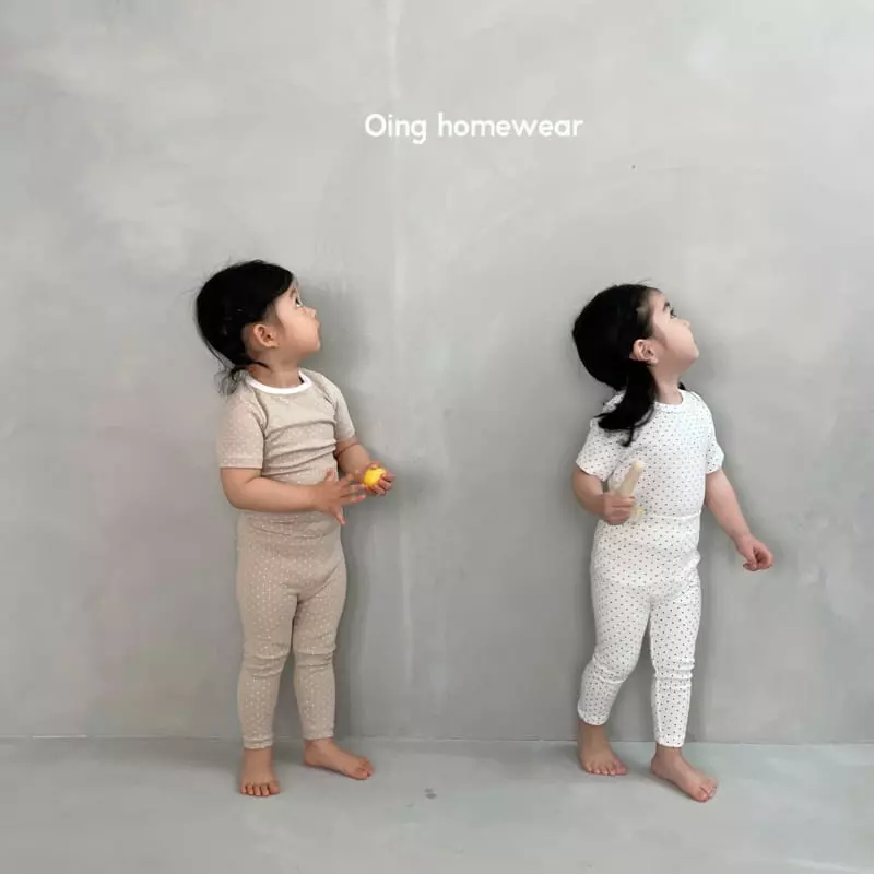Oing - Korean Children Fashion - #designkidswear - Color Dot Easywear - 3