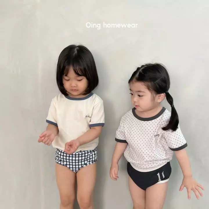 Oing - Korean Children Fashion - #designkidswear - Eleven Underwear Set Girl