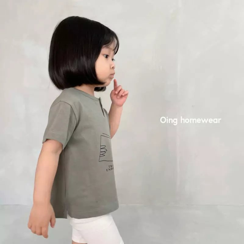 Oing - Korean Children Fashion - #discoveringself - Button Tee - 3
