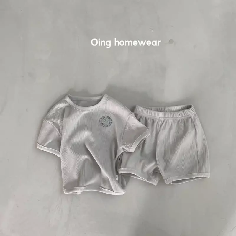 Oing - Korean Children Fashion - #discoveringself - Waffle Top bottom Set - 9