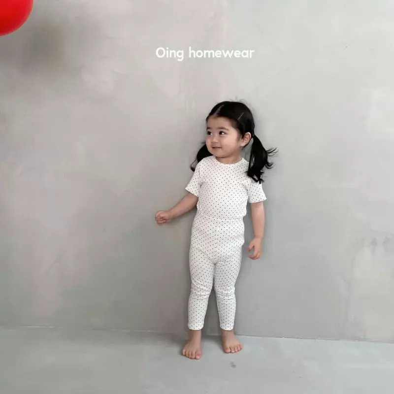 Oing - Korean Children Fashion - #designkidswear - Color Dot Easywear - 4
