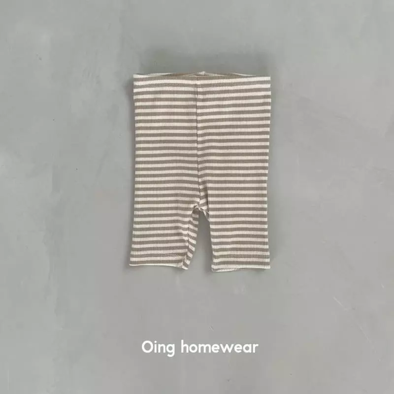 Oing - Korean Children Fashion - #fashionkids - Stripes Leggings - 10