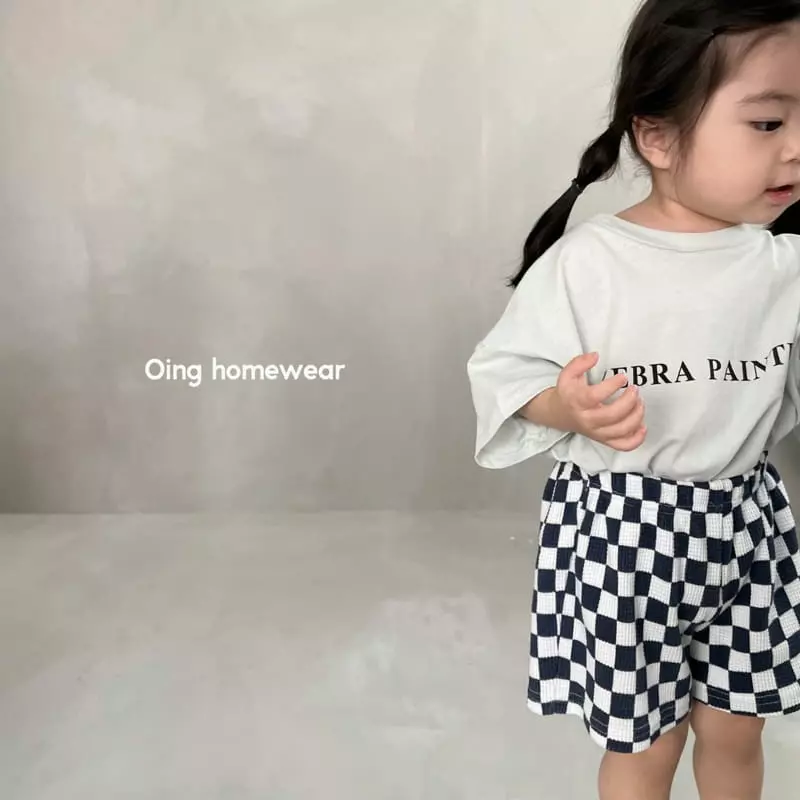 Oing - Korean Children Fashion - #fashionkids - Lettering Tee - 2