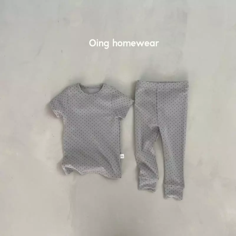 Oing - Korean Children Fashion - #fashionkids - Gre Dot Easywear - 7