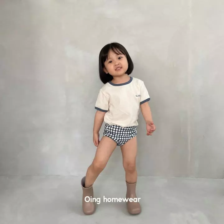 Oing - Korean Children Fashion - #fashionkids - Eleven Underwear Set Girl - 3