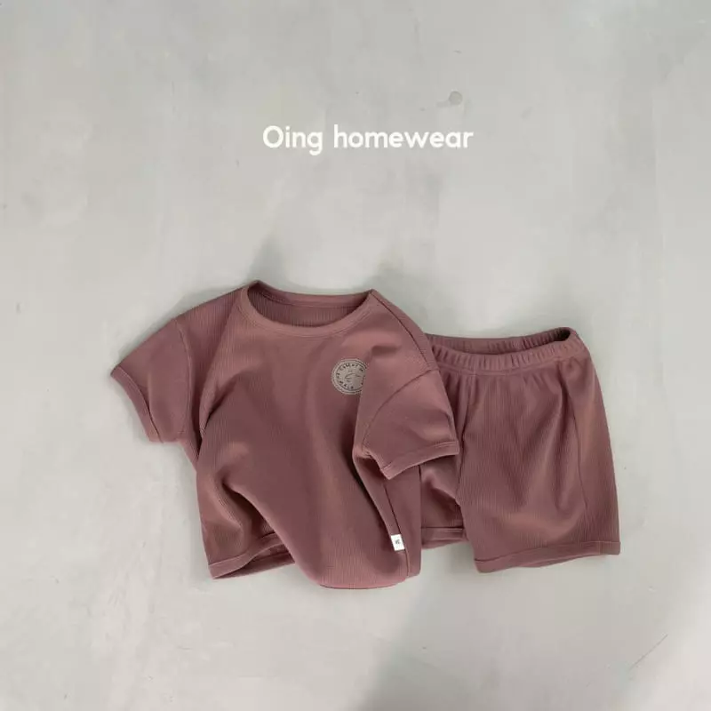 Oing - Korean Children Fashion - #kidsshorts - Waffle Top bottom Set - 11