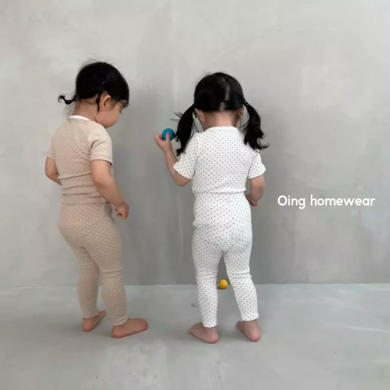 Oing - Korean Children Fashion - #kidsshorts - Color Dot Easywear - 6