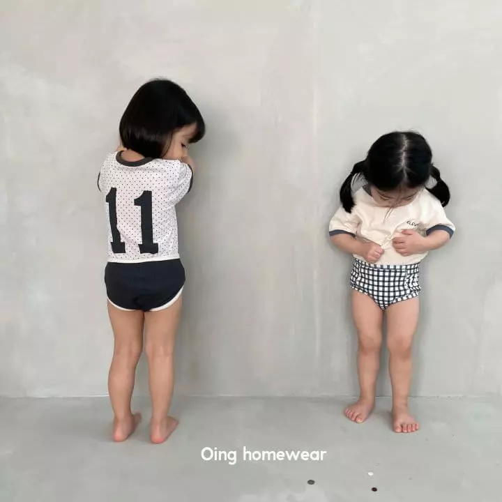 Oing - Korean Children Fashion - #kidsshorts - Eleven Underwear Set Boy - 3