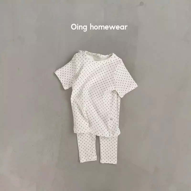 Oing - Korean Children Fashion - #kidsstore - Color Dot Easywear - 7