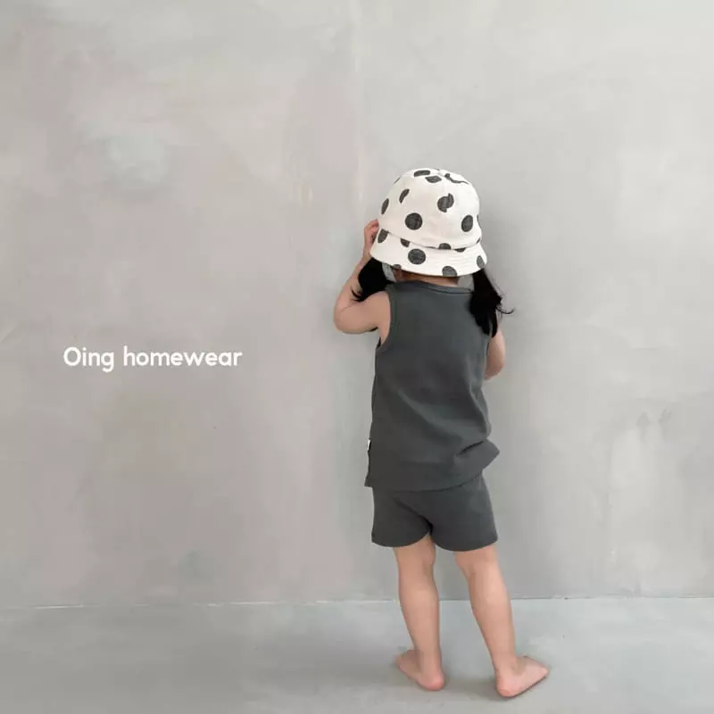 Oing - Korean Children Fashion - #kidsstore - Dino Top Bottom Set - 2