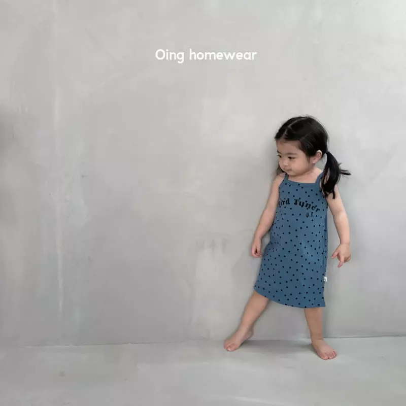 Oing - Korean Children Fashion - #kidsstore - Dot String One-piece