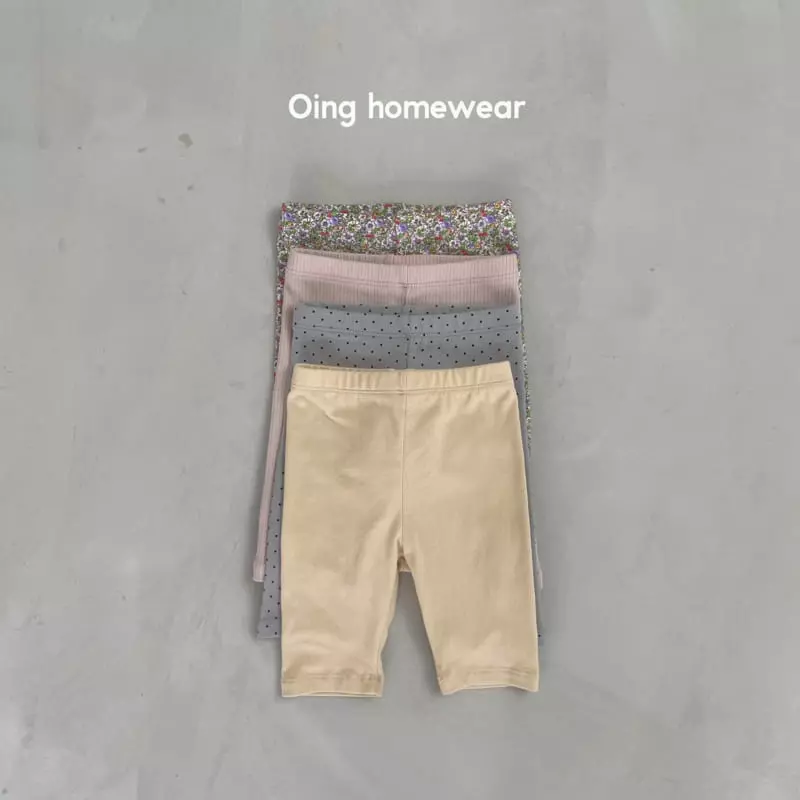 Oing - Korean Children Fashion - #kidzfashiontrend - Capri Leggings - 12