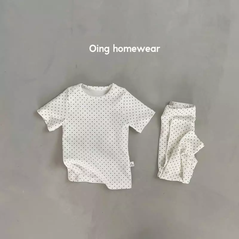 Oing - Korean Children Fashion - #kidzfashiontrend - Color Dot Easywear - 8