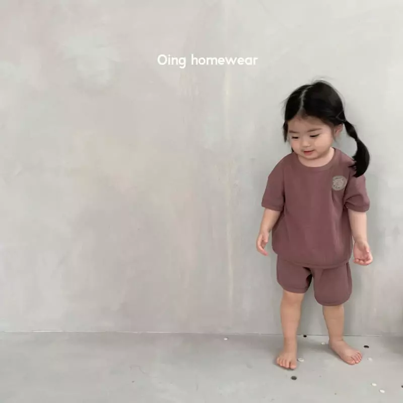 Oing - Korean Children Fashion - #littlefashionista - Waffle Top bottom Set