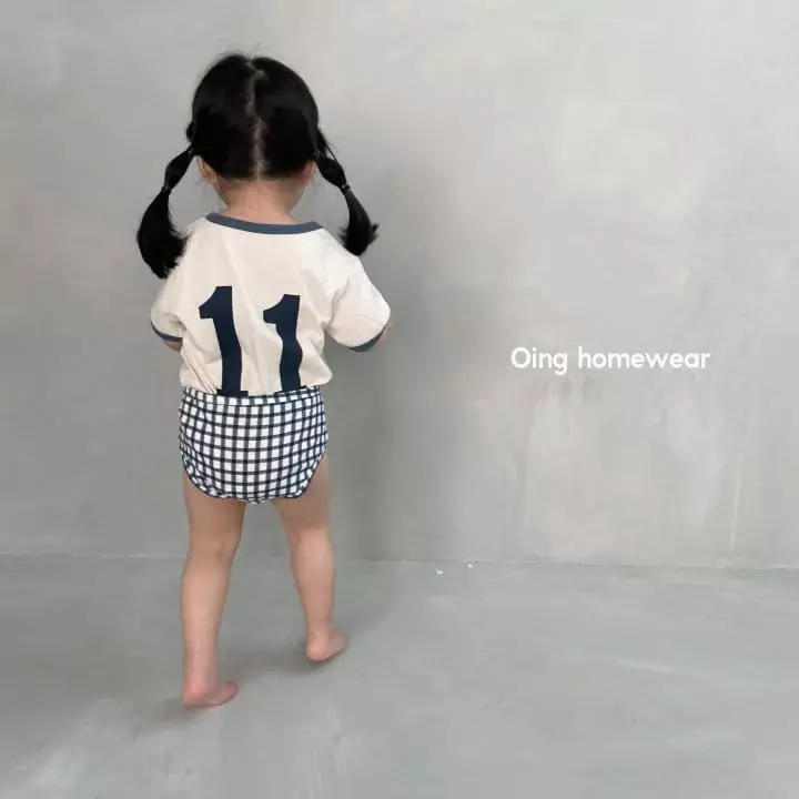 Oing - Korean Children Fashion - #littlefashionista - Eleven Underwear Set Boy - 7