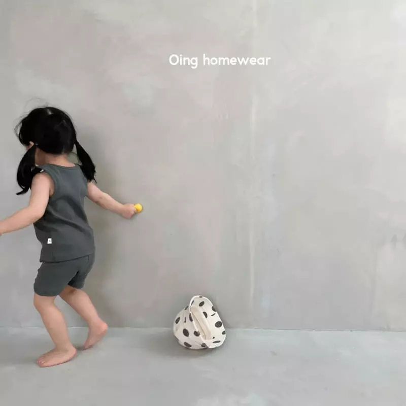 Oing - Korean Children Fashion - #littlefashionista - Dino Top Bottom Set - 5