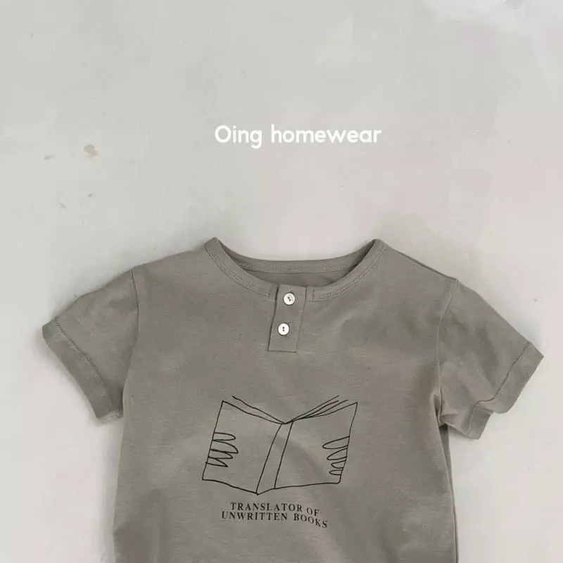 Oing - Korean Children Fashion - #magicofchildhood - Button Tee - 10